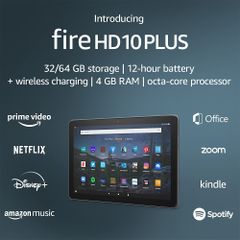 Máy Tính Bảng Kindle Fire HD 10 Plus - 2021 ( 11th generation )