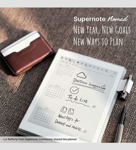 Máy Supernote Nomad A6X2 Chính Hãng – Kindle Saigon