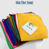  Khăn lau vuông microfiber kích thước 25x25 - 35x35cm | NFBV 