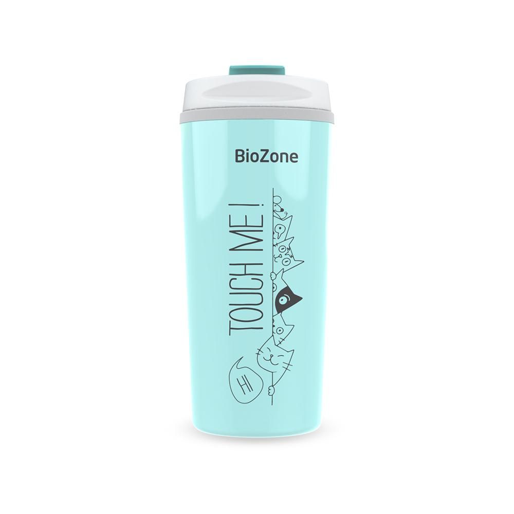 Bình cách nhiệt BioZone 500ml màu xanh trắng KB-WA500P1WB