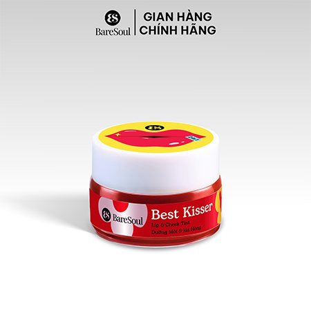 Son dưỡng có màu kiêm má hồng giúp làm hồng môi và má tự nhiên BareSoul Lip Tint & Cheek 10g