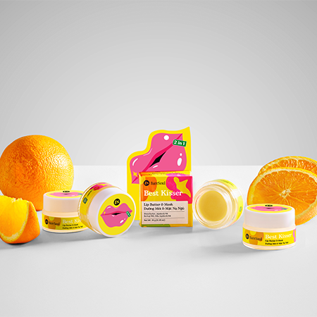 Mặt nạ ngủ cho môi kiêm son dưỡng Baresoul Best Kisser Lip Balm & Mask 10g
