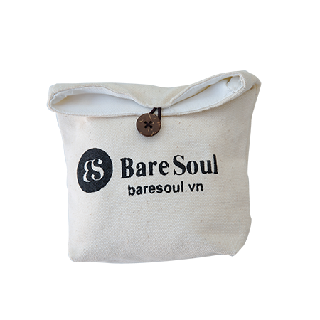 Túi vải đựng mỹ phẩm BareSoul Canvas Bag