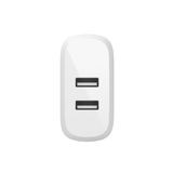  Sạc BOOSTCHARGE Belkin 24W - 2 cổng USA 12W WCB002 