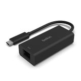  Adapter chuyển đổi Belkin USB-C to Ethernet 2.5 Gigabit màu đen INC012btBK 