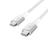  Cáp USB C - C vỏ dù, công suất 240W, USB-C PD3.1, 2 mét, màu đen Belkin 