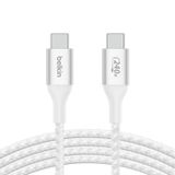  Cáp USB C - C vỏ dù, công suất 240W, USB-C PD3.1, 2 mét, màu đen Belkin 