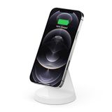  Đế sạc không dây BOOSTCHARGE Magnetic Belkin 7.5W loại đứng kèm sạc 20W cho iPhone 12, iPhone 13 -  WIB003dq 