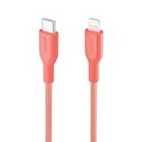  Cáp sạc nhanh Lightning to USB-C Belkin Playa vỏ dù, 1m & 2m PM1004 