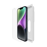  Miếng dán màn hình SCREENFORCE™ Belkin kháng khuẩn có khay dán cho iPhone 14/ 13 Series 