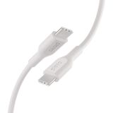  Cáp sạc nhanh USB Type C - C Belkin Playa 60W vỏ nhựa PVC 