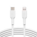  Cáp sạc nhanh USB-C to Lightning BOOST CHARGE Belkin 30W vỏ nhựa, chứng chỉ MFi - Hàng chính hãng 