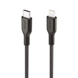  Cáp sạc nhanh Lightning to USB-C Belkin Playa vỏ dù, 1m & 2m PM1004 