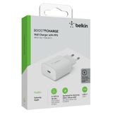  Adapter sạc nhanh Belkin BOOST↑CHARGE™ 25W USB-C PD PPS WCA004 (tương thích iPhone 15) 