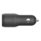  Tẩu sạc xe hơi BOOSTCHARGE Belkin 37W - USB-C PD 3.0 PPS 25W + USB-A 12W (tương thích iPhone 15) 