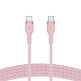  Cáp sạc nhanh USB Type C - C BOOST↑CHARGE™ PRO Flex Belkin vỏ silicone bọc dù 60W 1M (tương thích iPhone 15) 