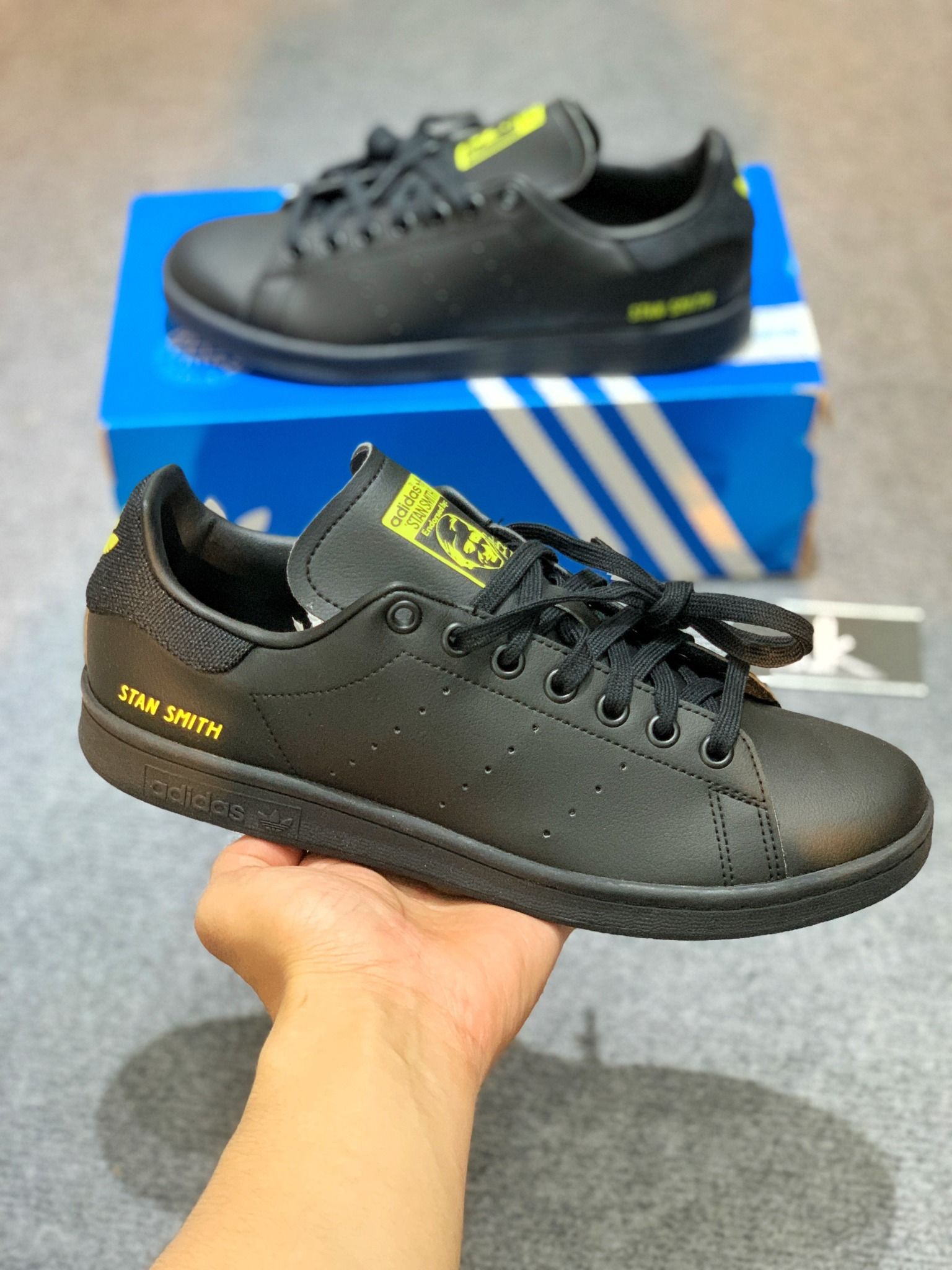  H00326 Stan Smith Primegreen Black 