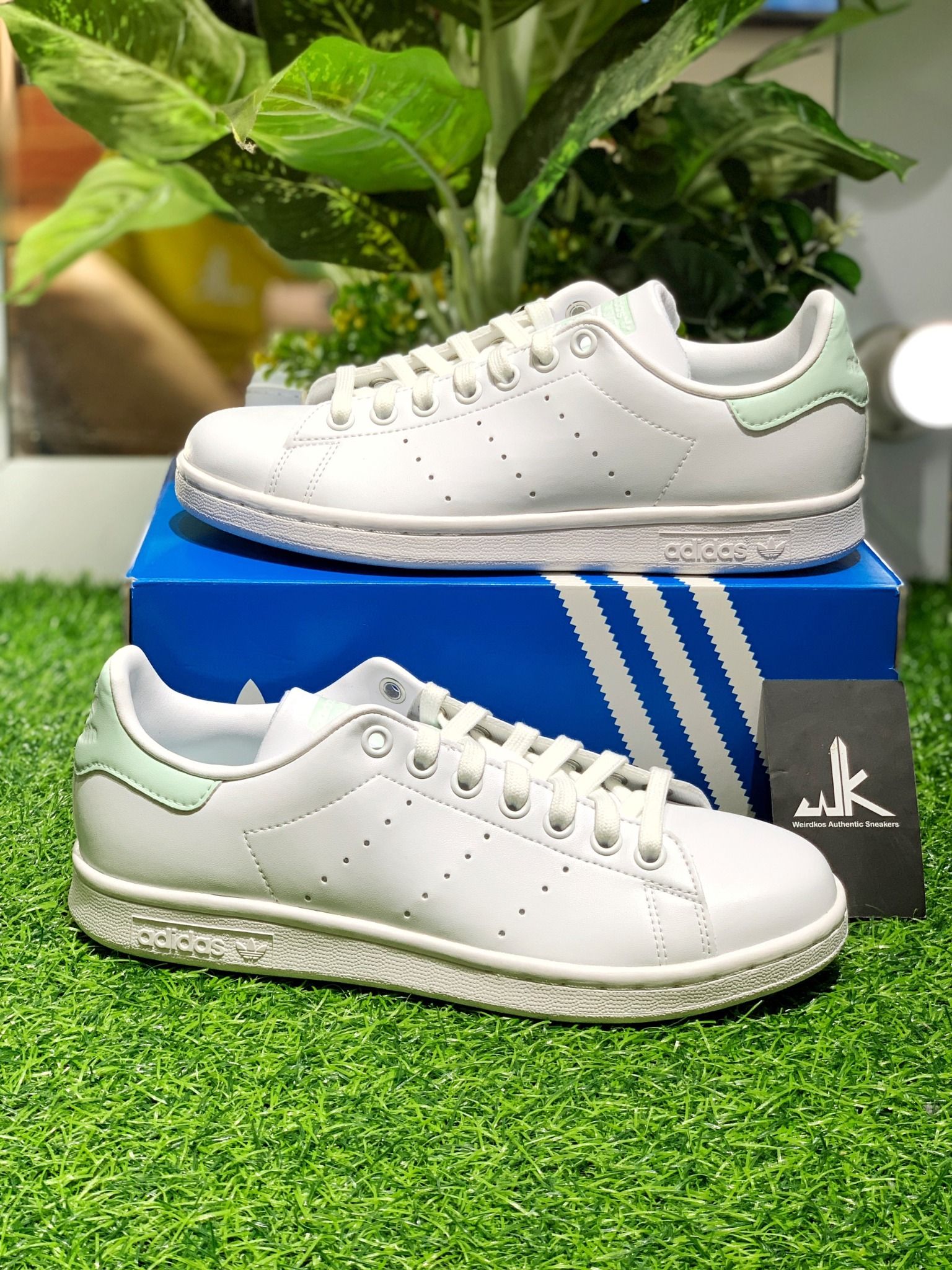 G58186 Stan Smith White Dash Green
