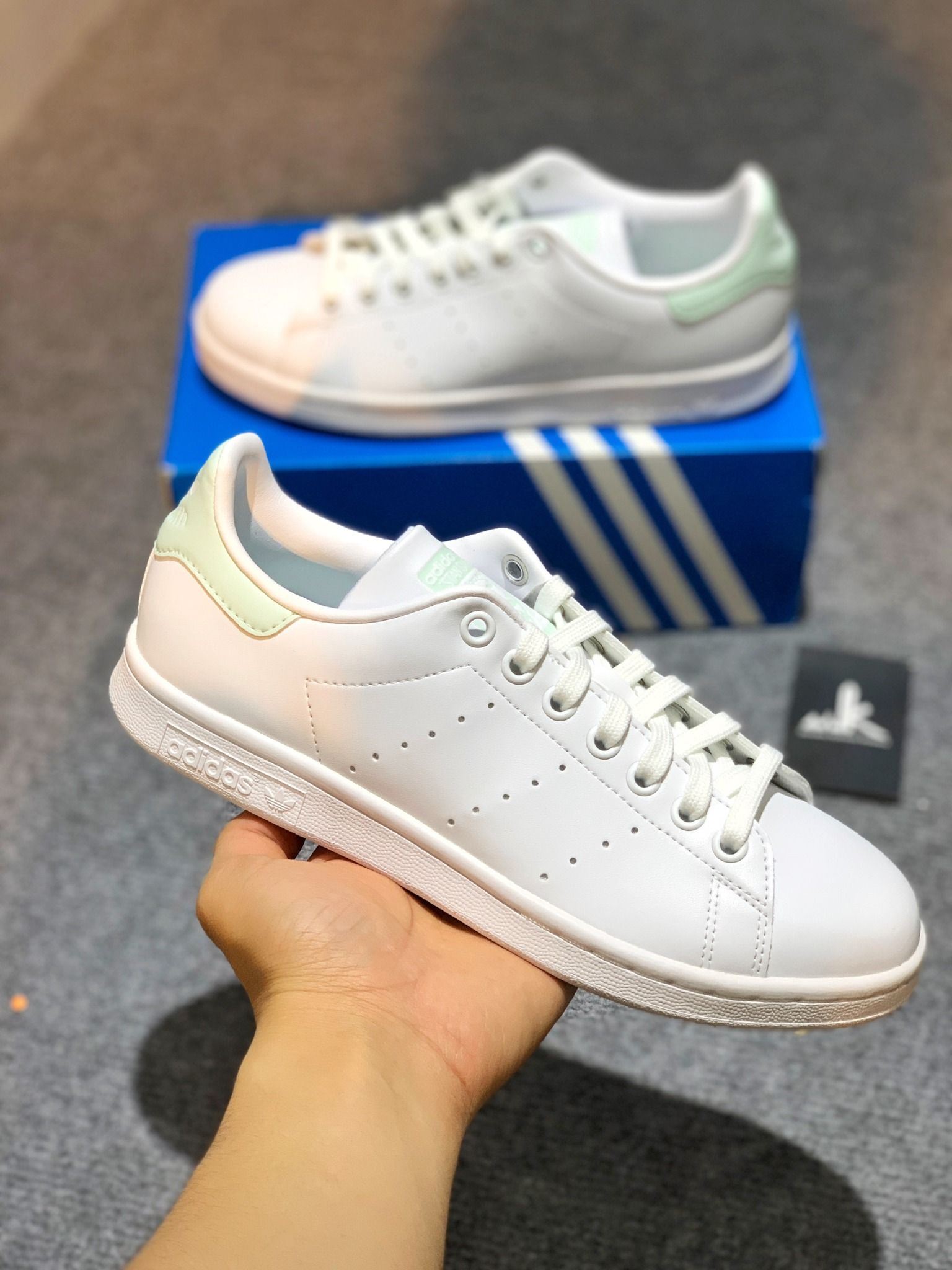 G58186 Stan Smith White Dash Green