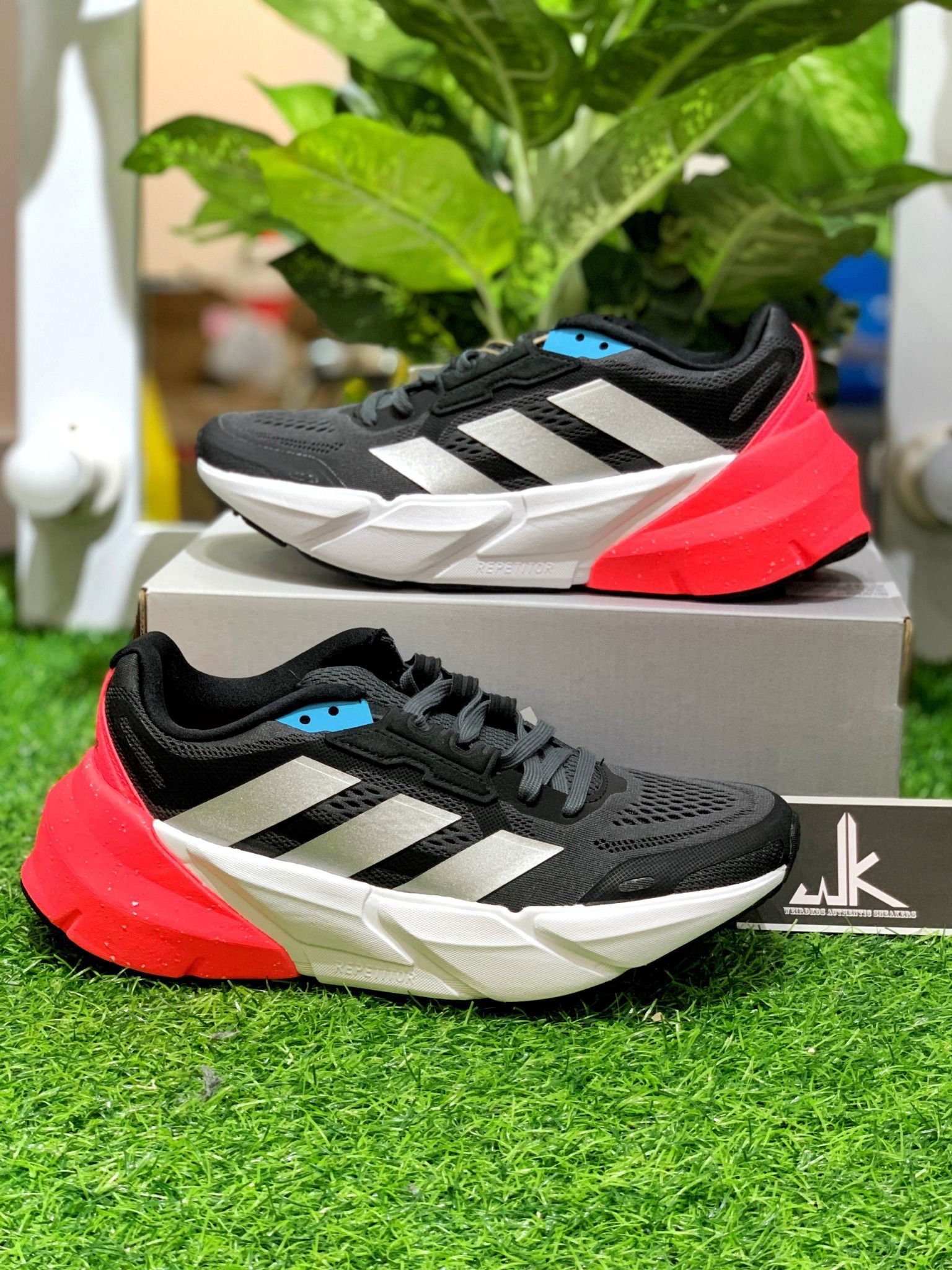 H01165 Adistar Black Silver Metallic Turbo