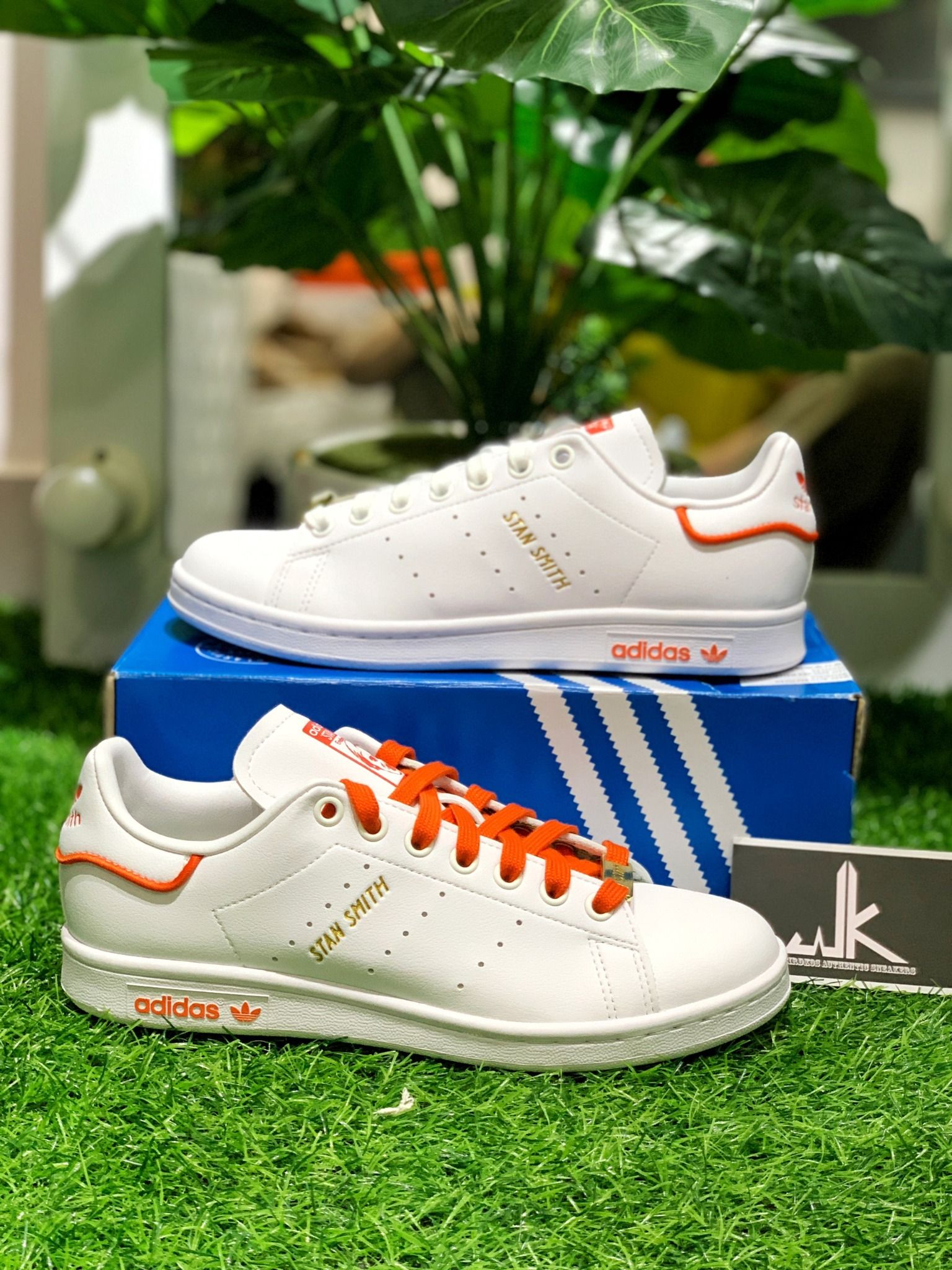  GW0488 Stan Smith White Red 