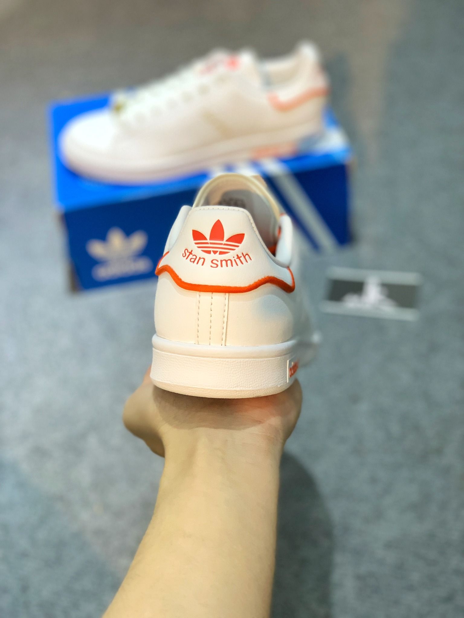 GW0488 Stan Smith White Red