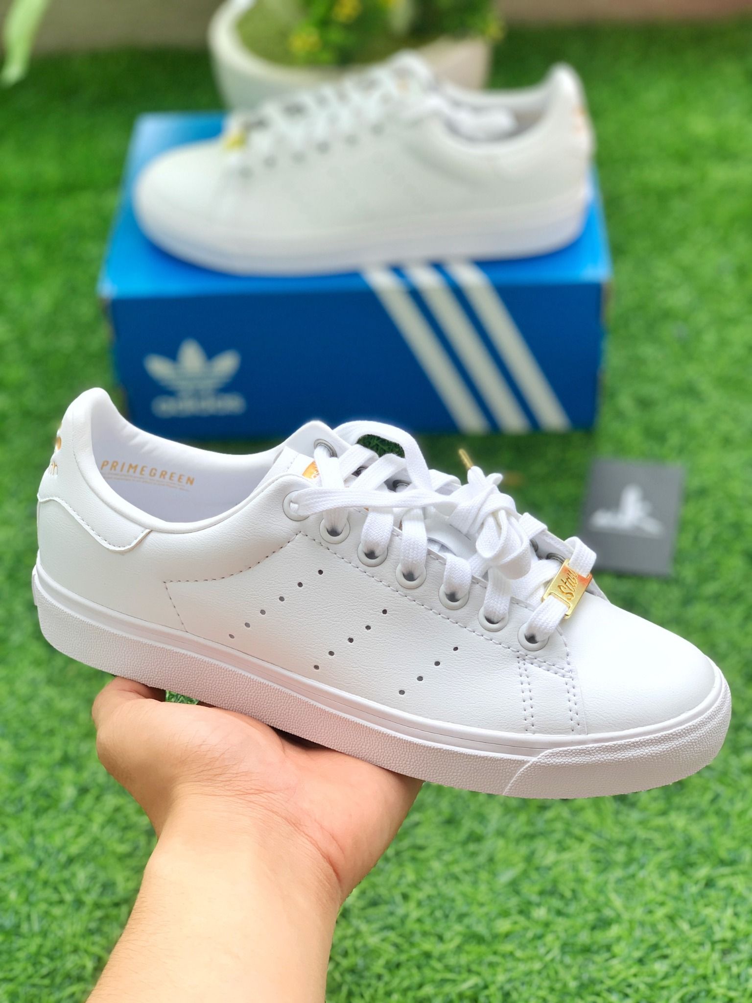  FX8063 Stan Smith Vulc White Gold 