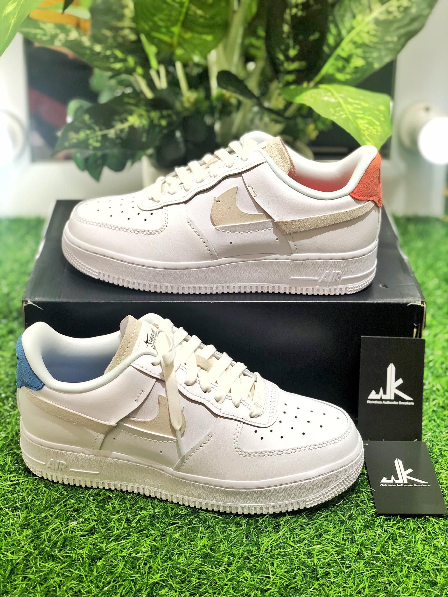 898889-103 Air Force 1 LX Vandalised White