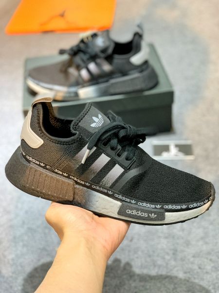  GX9298 NMD R1 Black Grey 