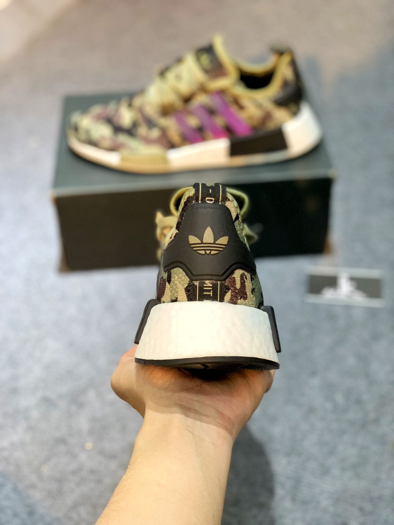  GV8796 NMD R1 Camo Cargo Savanna 