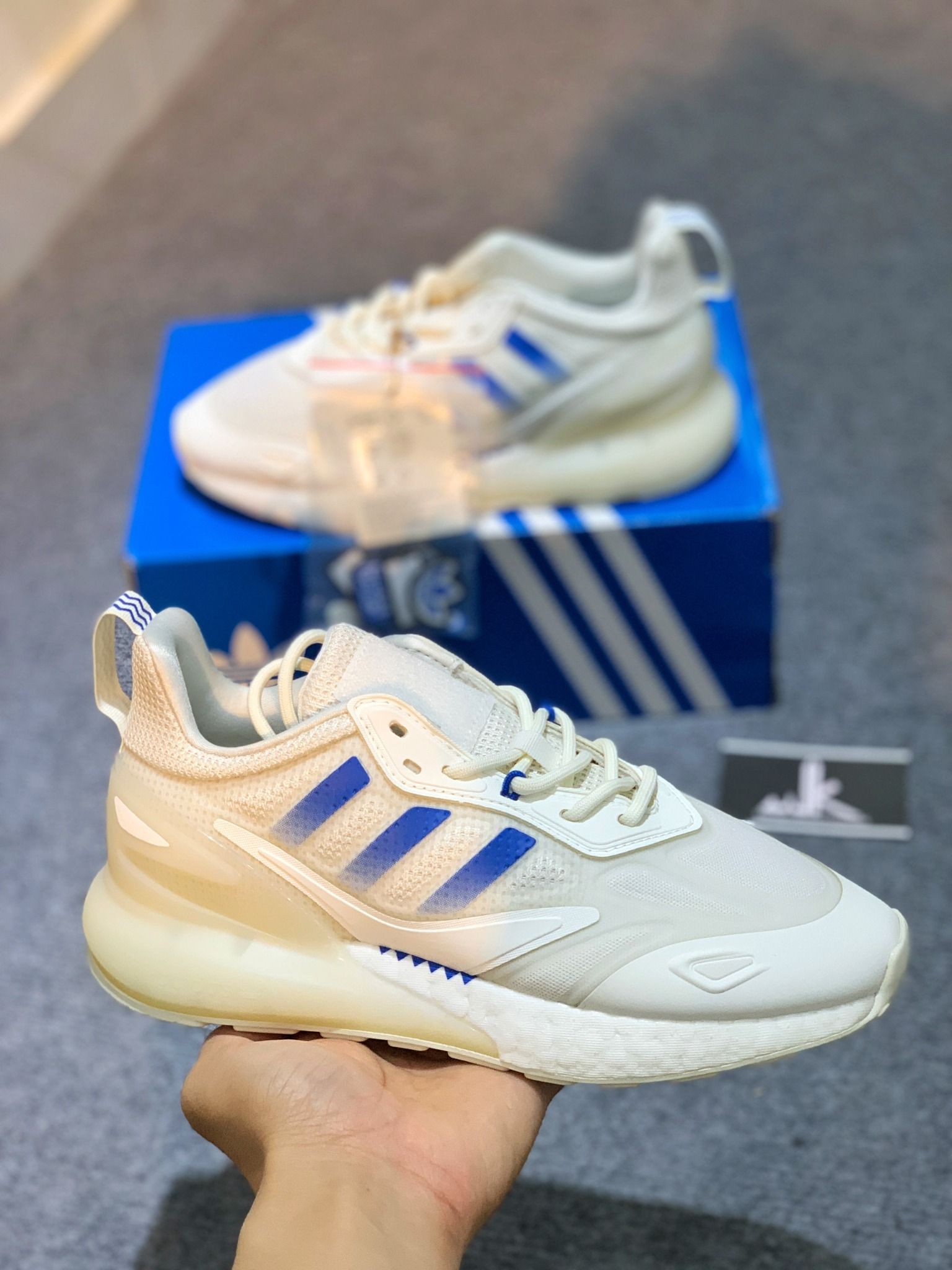  GX1007 ZX 2K Boost 2.0 White Blue Bird 