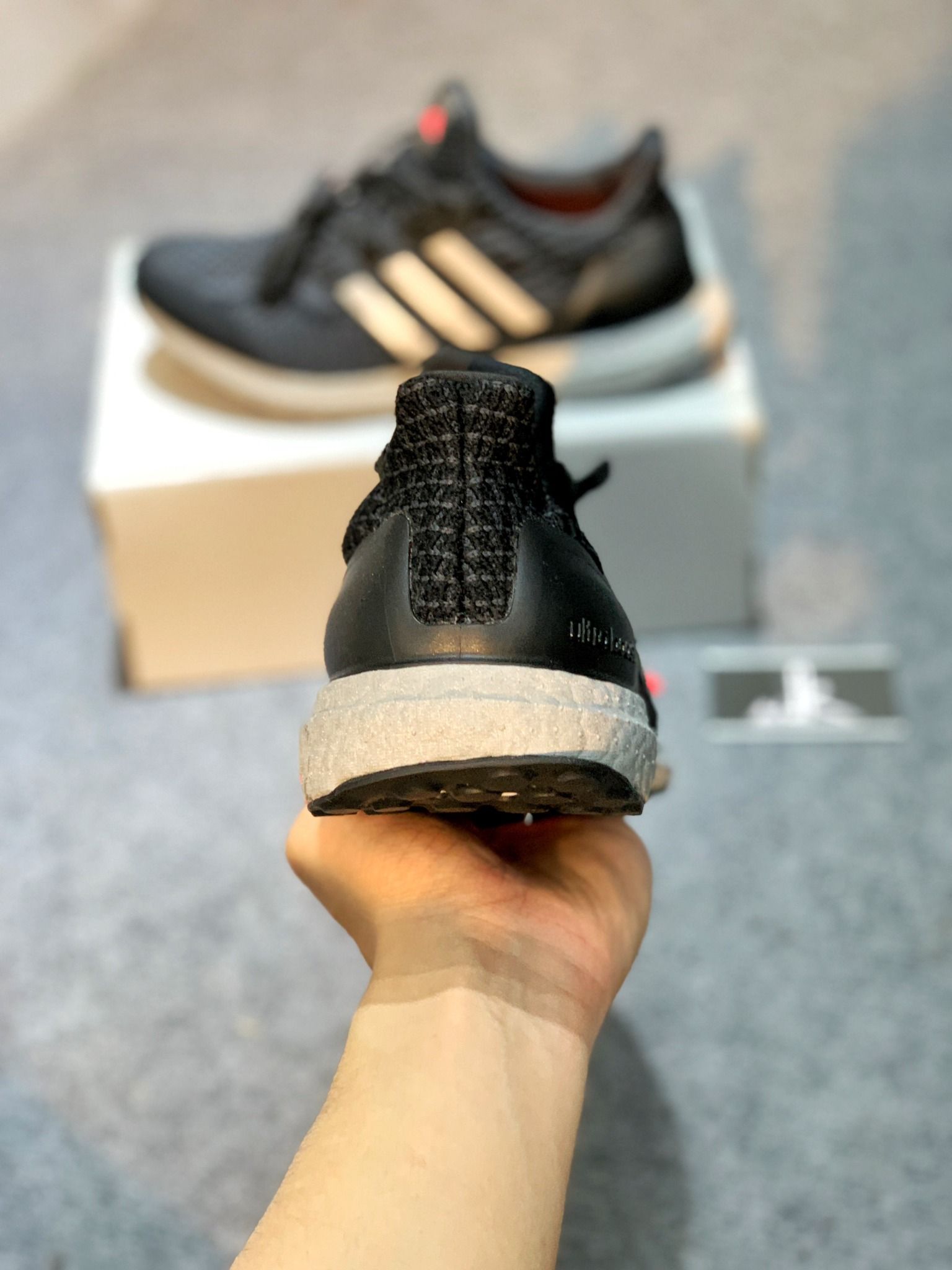 GZ0445 Ultraboost 5.0 DNA Core Black Silver Metallic