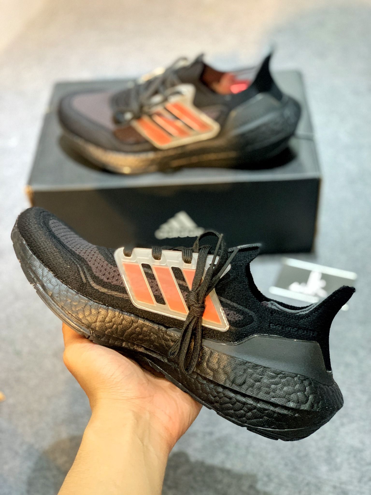  GX5236 Ultraboost 21 Black Iridescent 