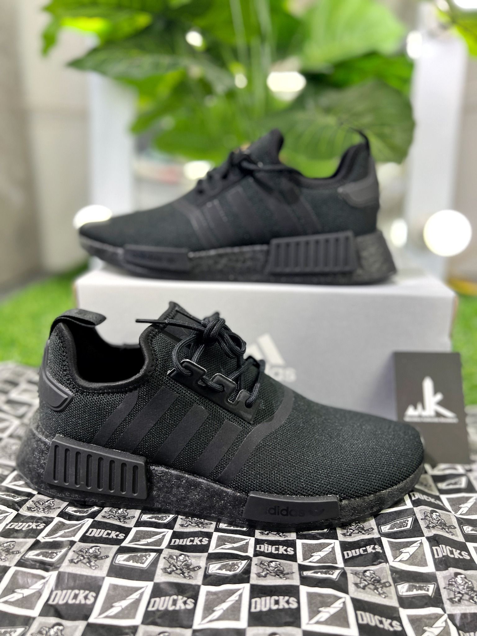 GZ9256 NMD R1 Primeblue Triple Black