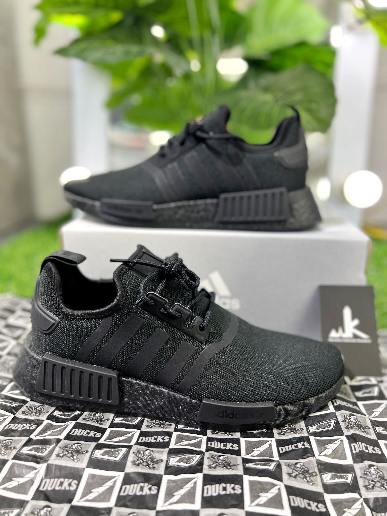  GZ9256 NMD R1 Primeblue Triple Black 