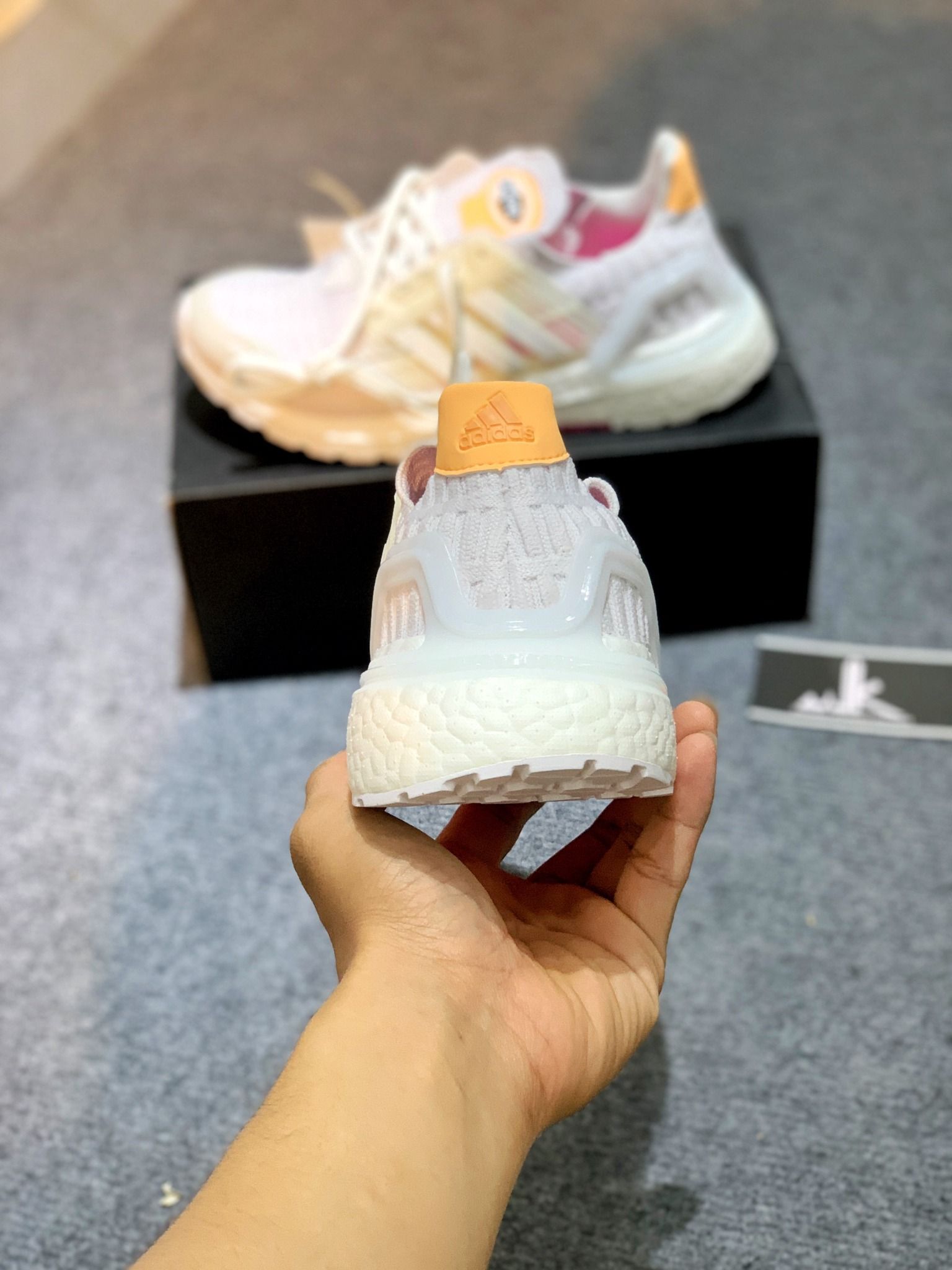  FZ2548 Ultraboost DNA CC_1 White Acid Orange 