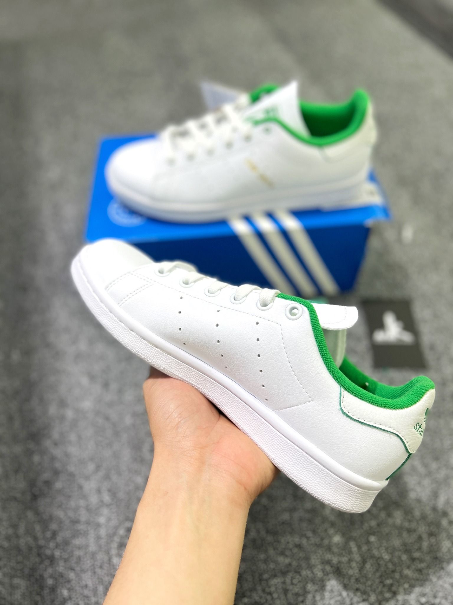  GX4413 Stan Smith White Green 