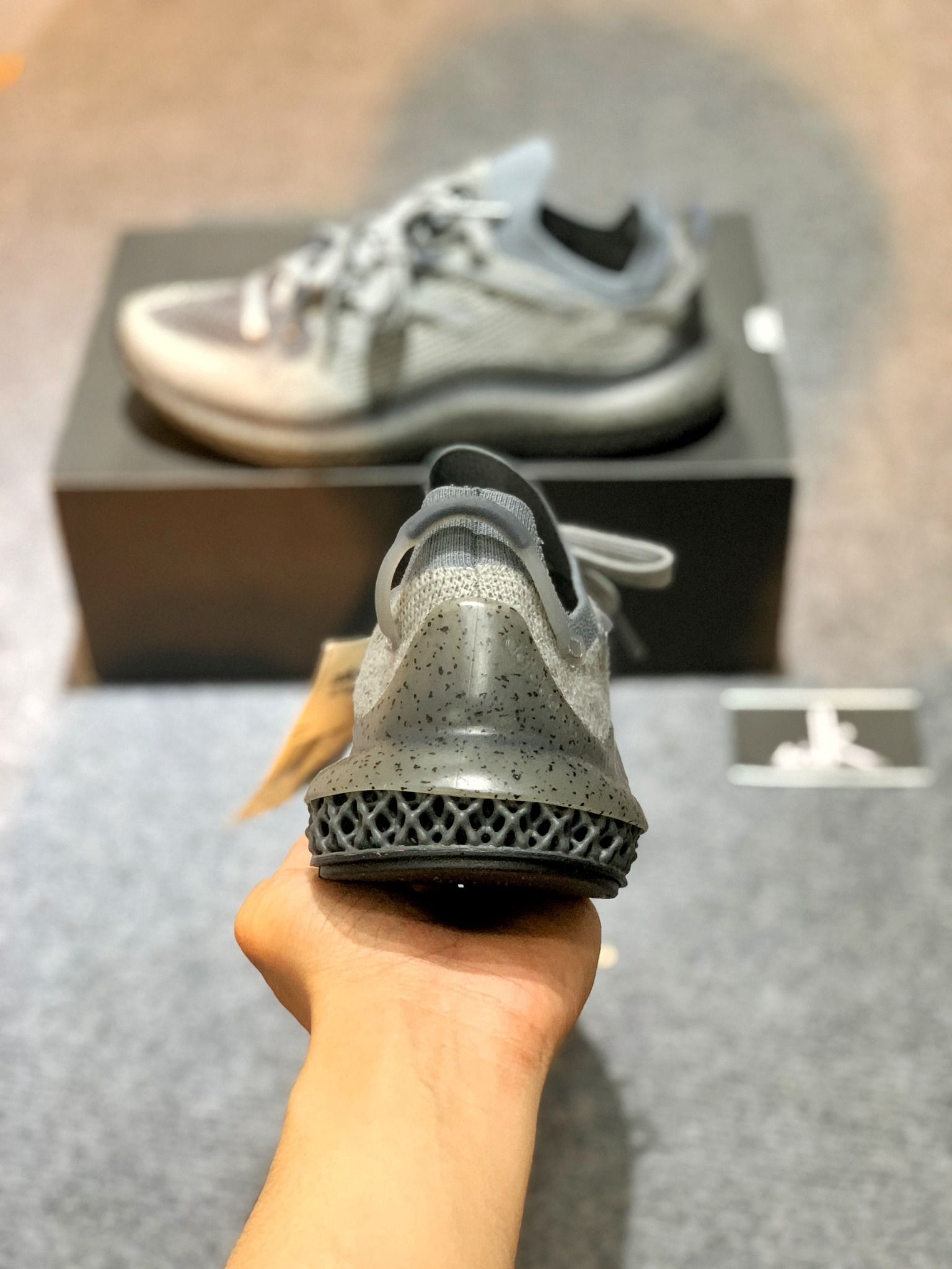 H04507 Adidas 4D Fusio Grey