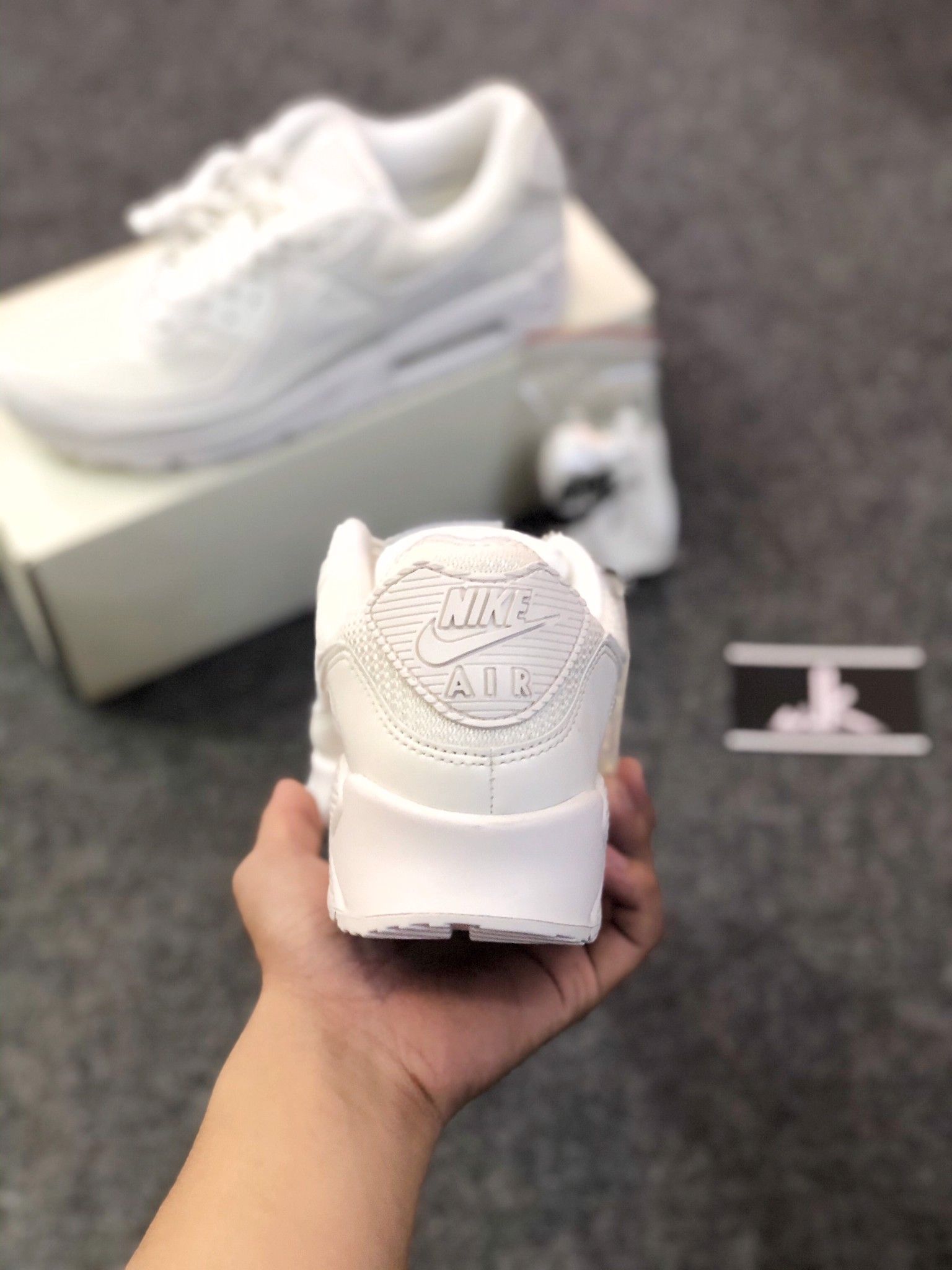  CT2007-100 Airmax 90 All White 