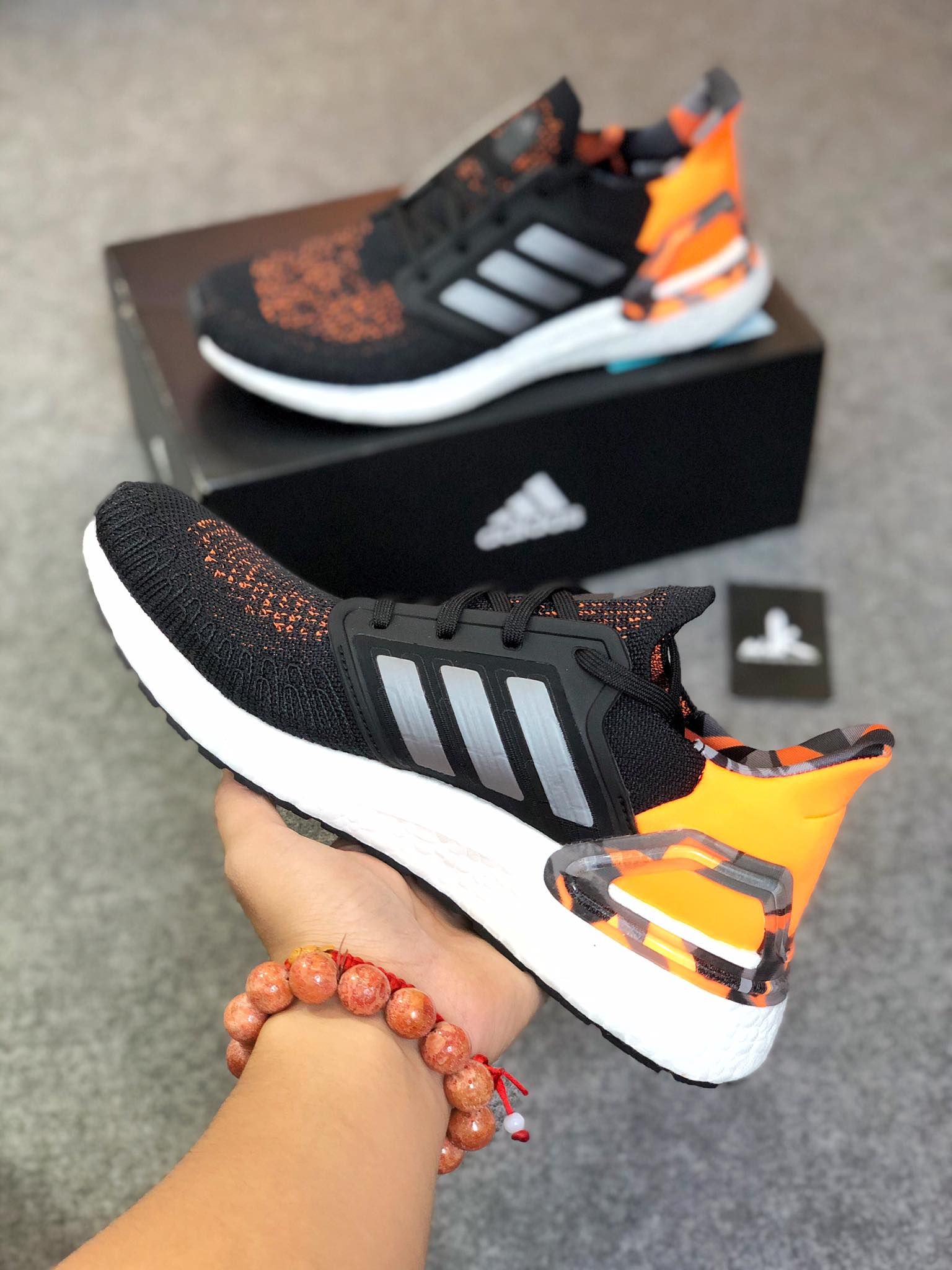  FV8322 Ultraboost 20 Signal Orange Camo 