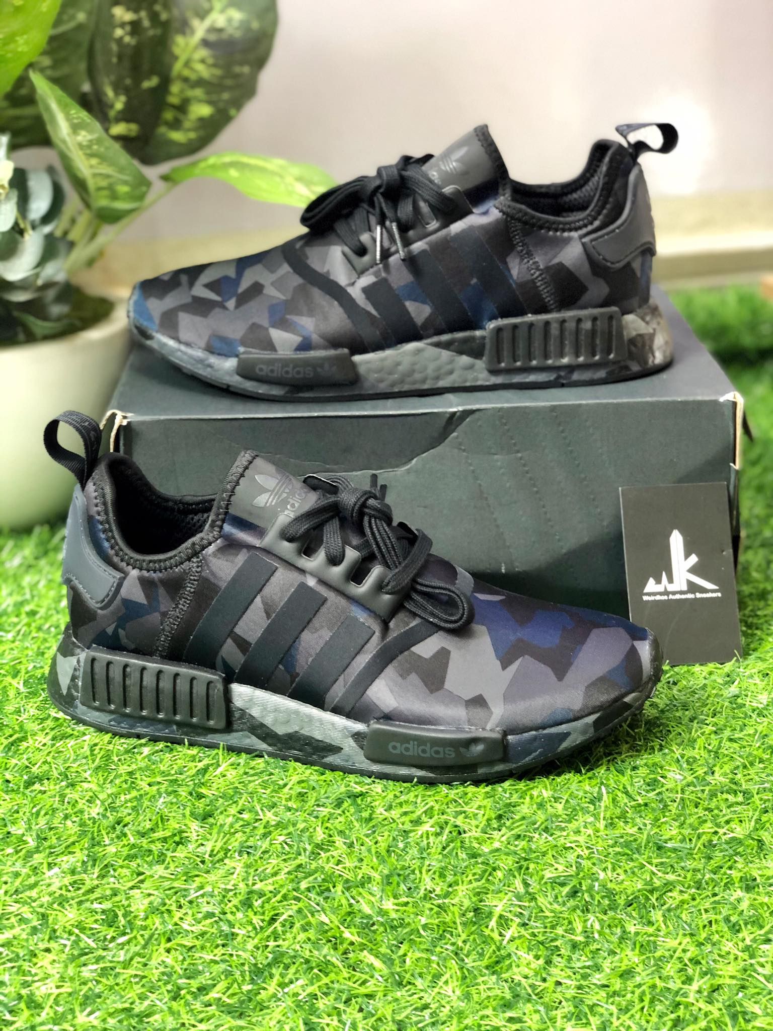 EF4263 NMD R1 Black Grey Six