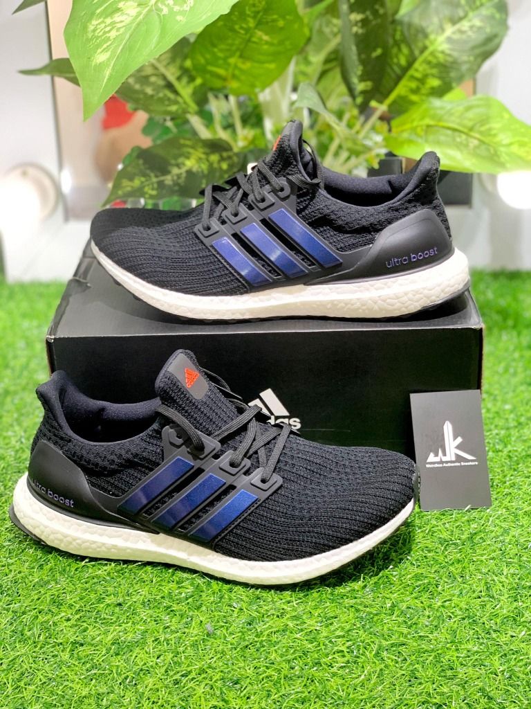  FW5692 Ultraboost 4.0 Core Black Navy Blue 