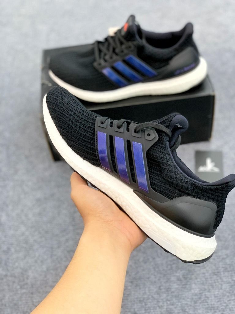 FW5692 Ultraboost 4.0 Core Black Navy Blue