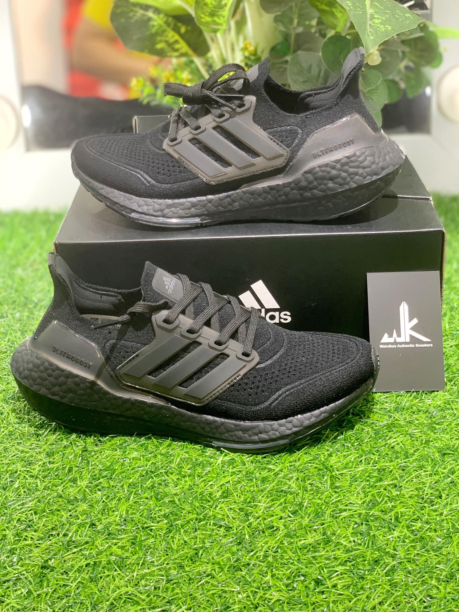  FY0306 Ultraboost 21 Triple Black 