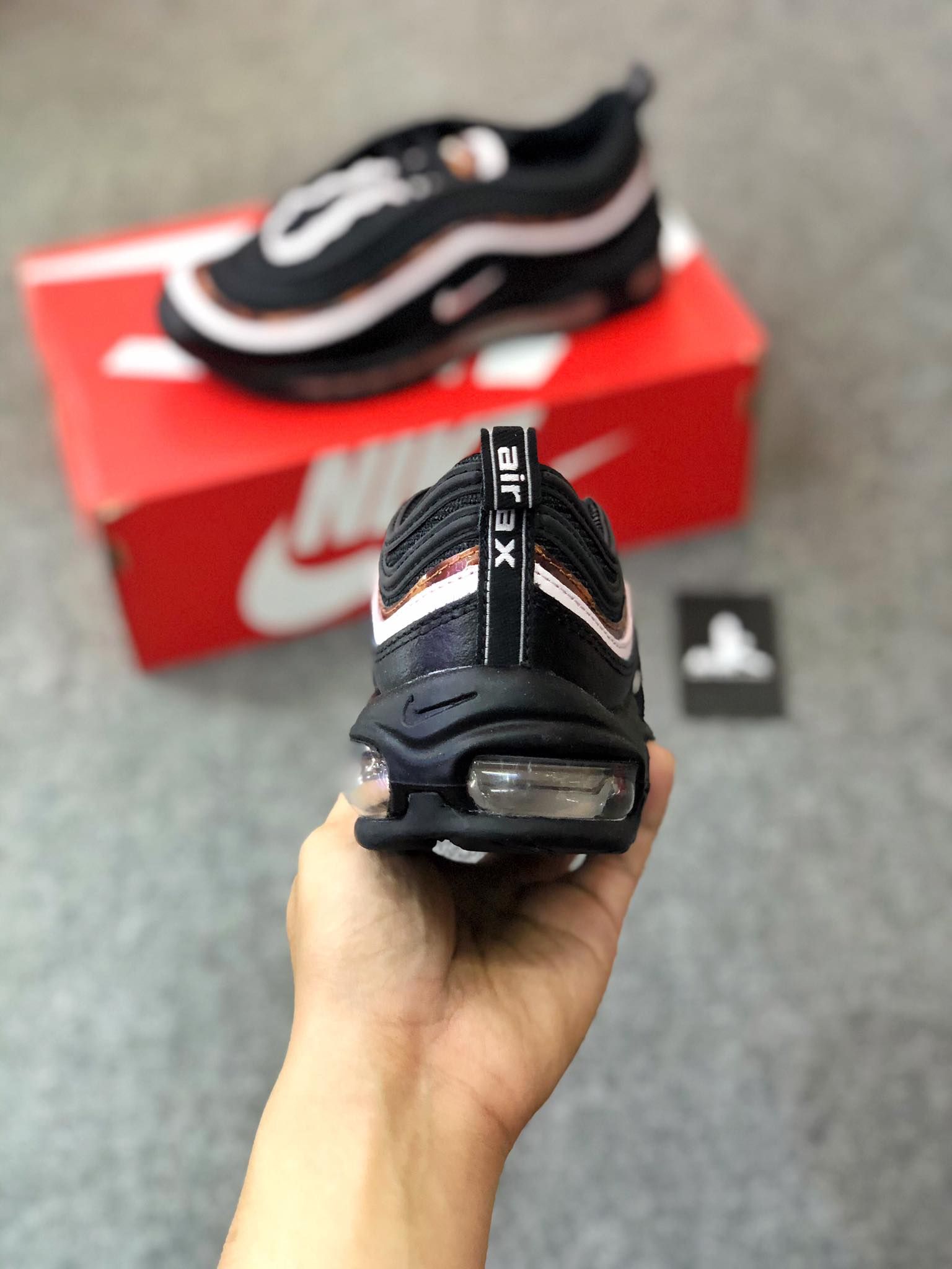  CU4751-001 Air Max 97 Black Woodgrain 