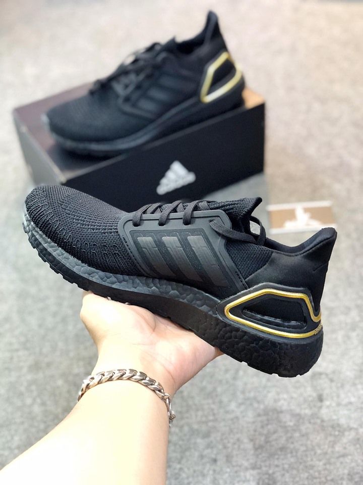  EG0754 - Ultraboost 2020 All Black Gold 