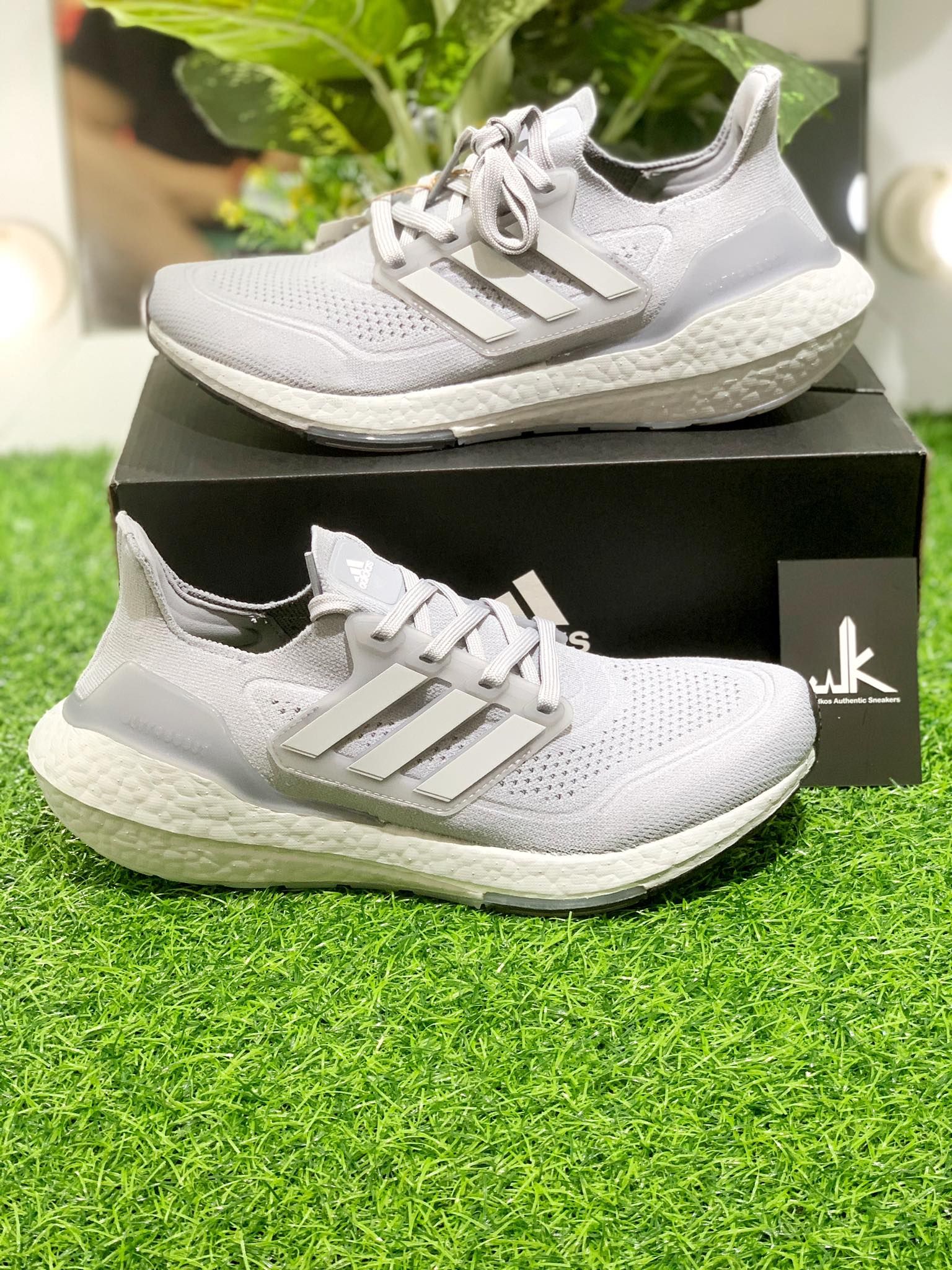  FY0432 Ultraboost 21 Halo Silver 