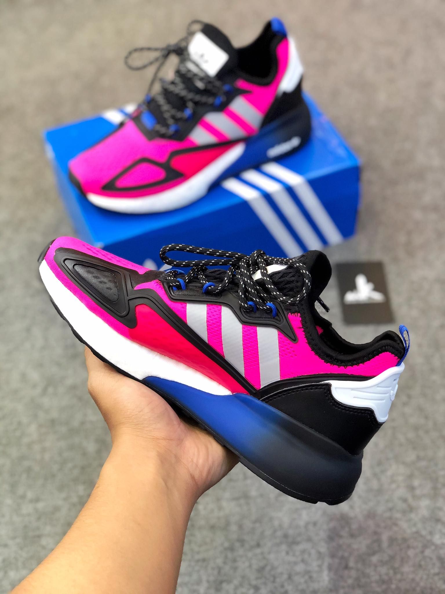  FY2011 - ZX 2K Boost Shock Pink Black 