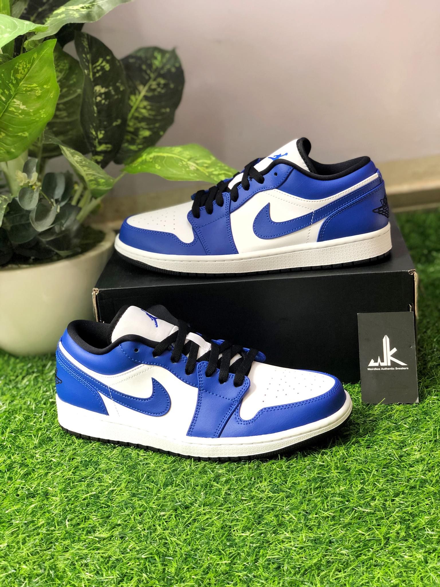 553558-124 Jordan 1 Low Game Royal