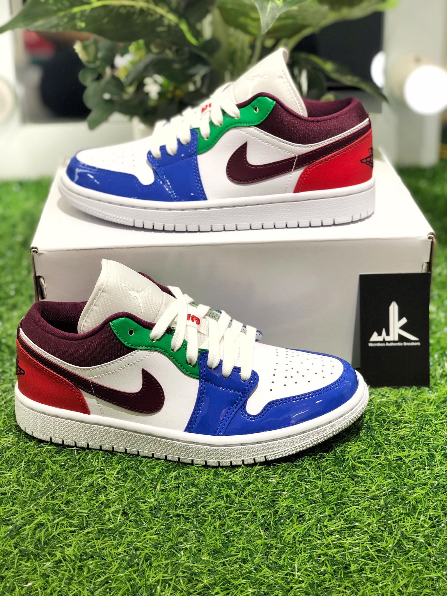 DB5455-100 Jordan 1 Low Multi-Color